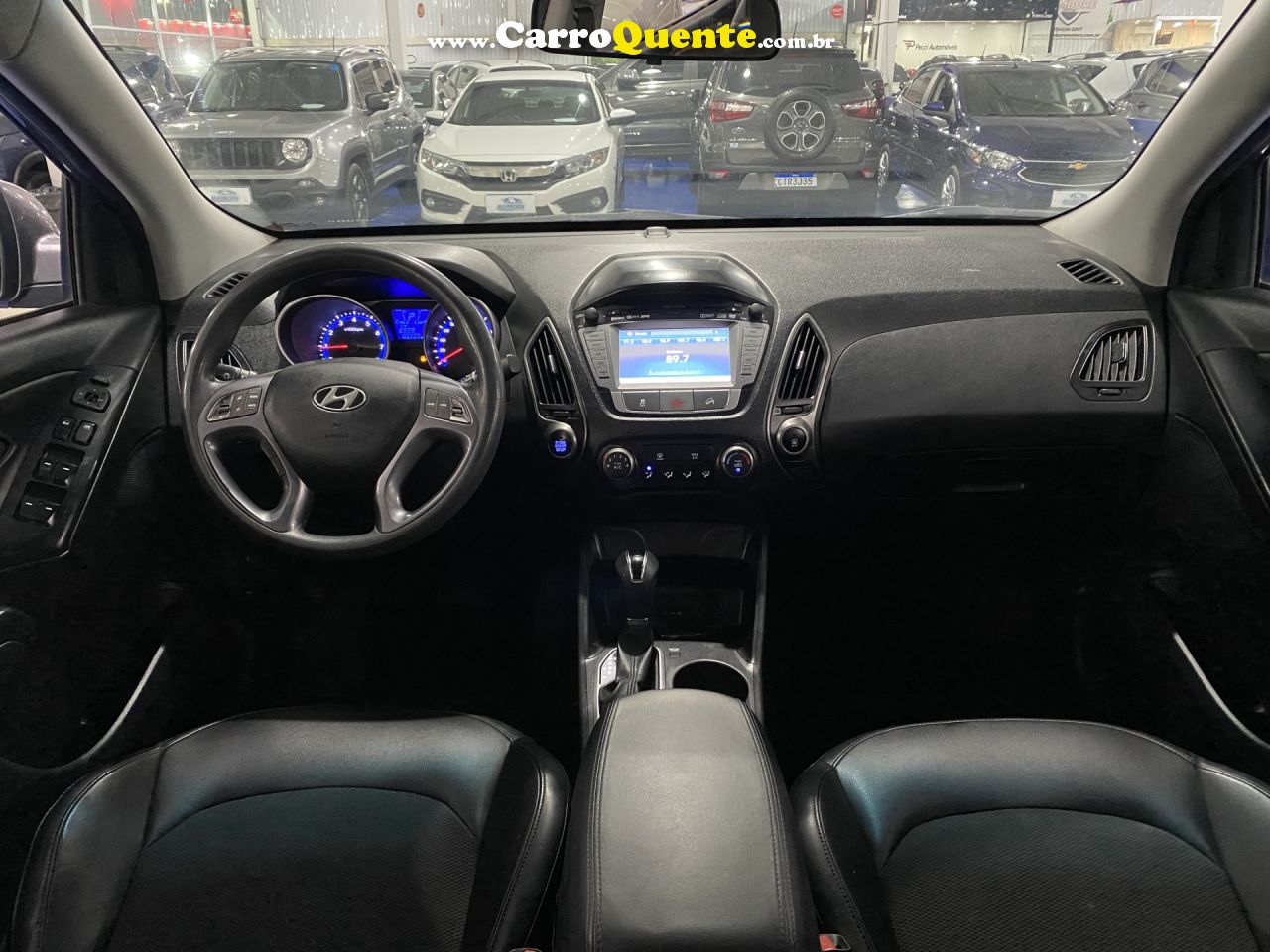 HYUNDAI   IX35 GL 2.0 16V 2WD FLEX AUT.   CINZA 2018 2.0 FLEX - Loja