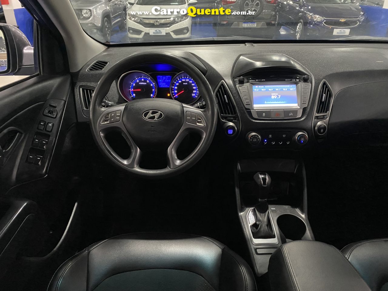 HYUNDAI   IX35 GL 2.0 16V 2WD FLEX AUT.   CINZA 2018 2.0 FLEX - Loja
