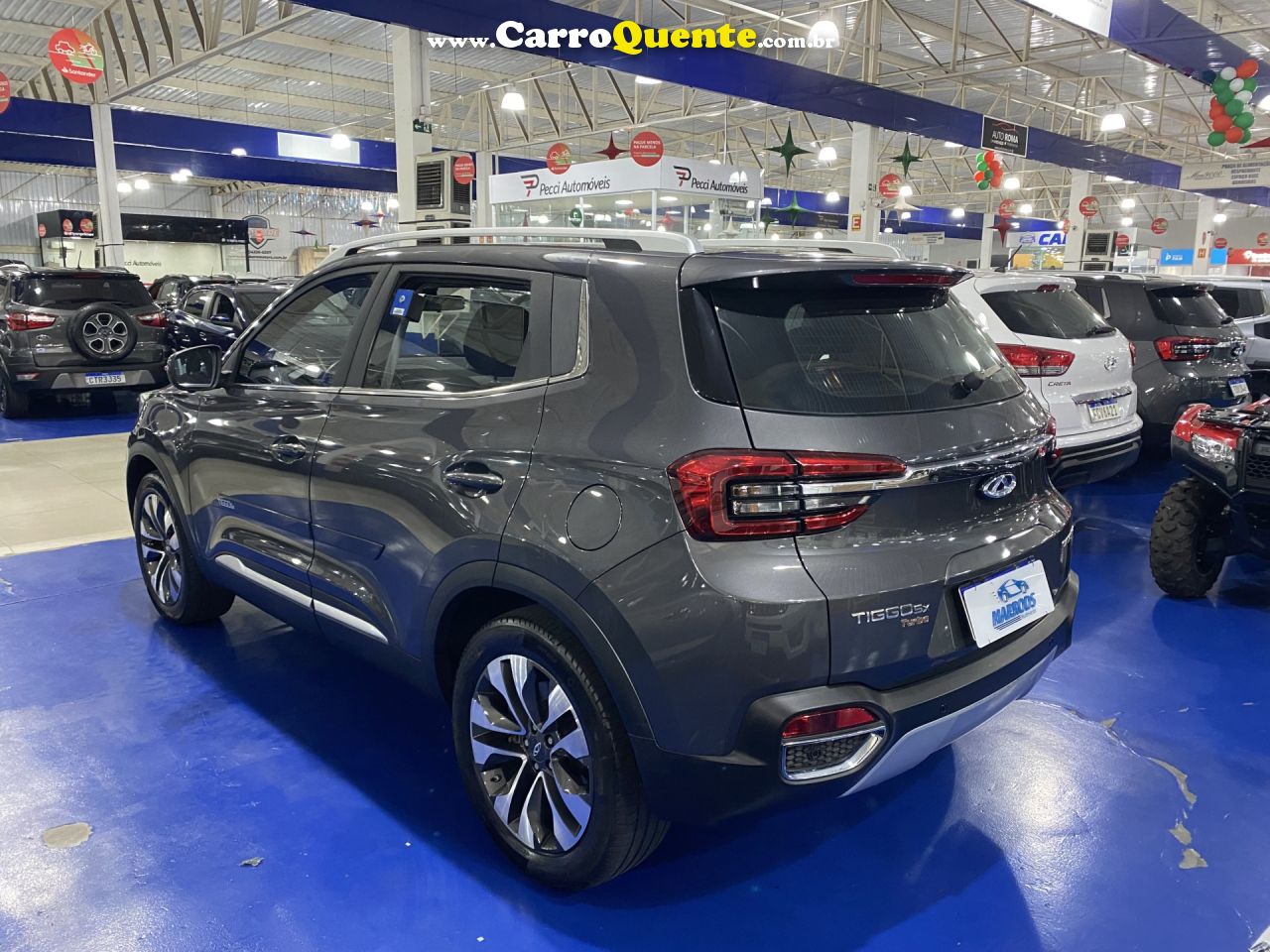 CHERY   TIGGO 5X TXS 1.5 16V TURBO FLEX AUT.   CINZA 2021 1.5 FLEX - Loja