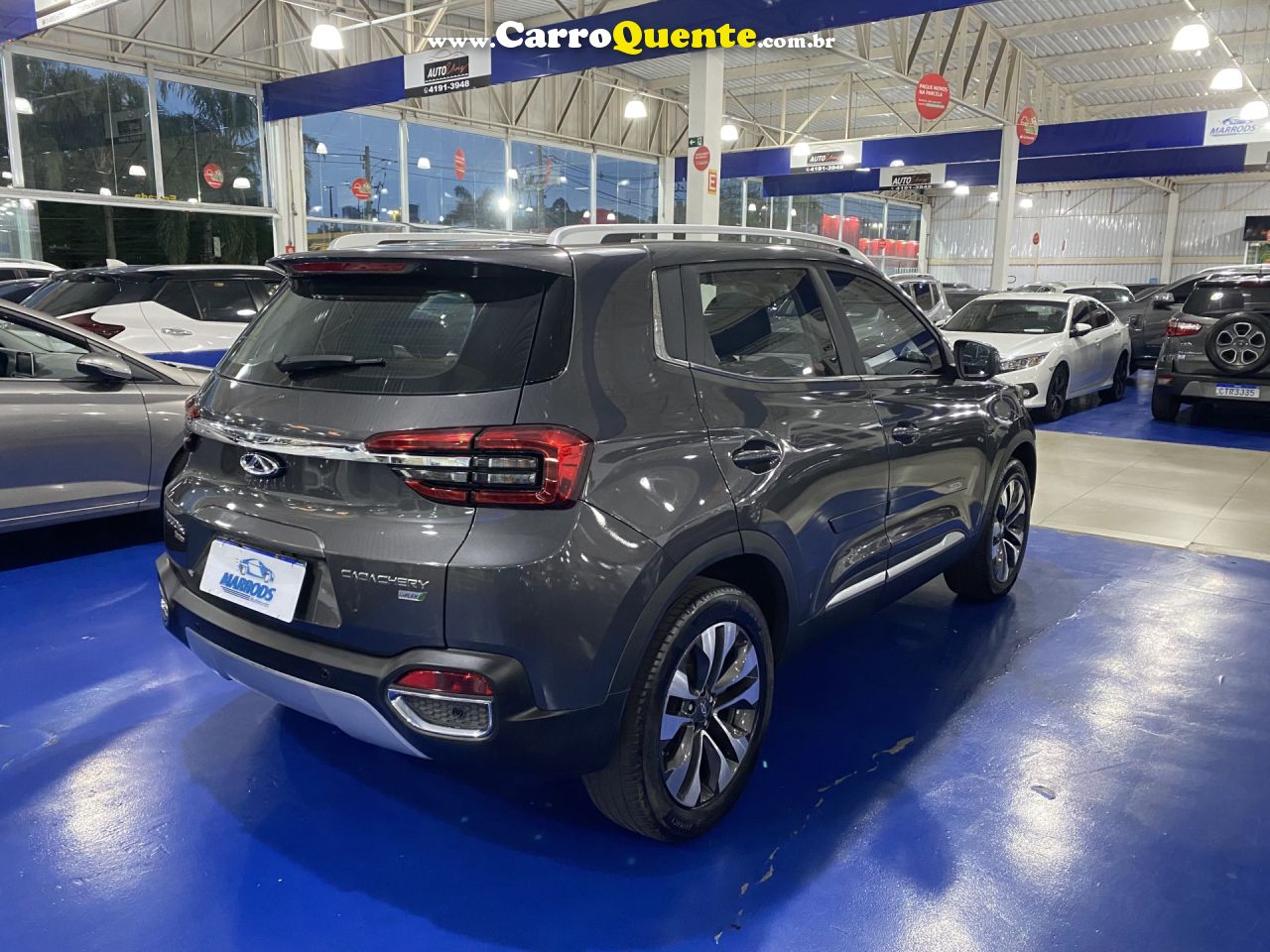 CHERY   TIGGO 5X TXS 1.5 16V TURBO FLEX AUT.   CINZA 2021 1.5 FLEX - Loja