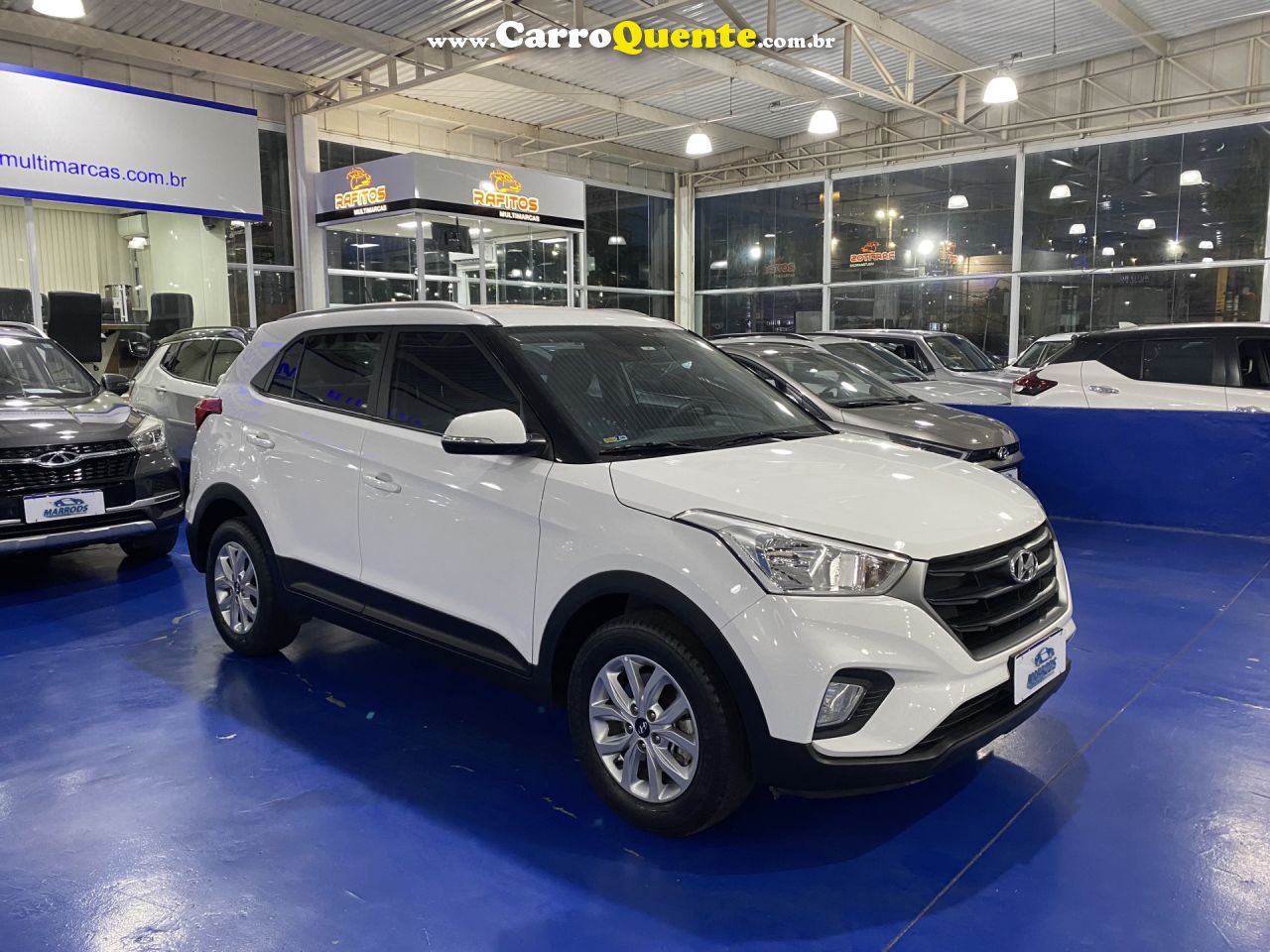HYUNDAI   CRETA ACTION 1.6 16V FLEX AUT.   BRANCO 2024 1.6 FLEX - Loja