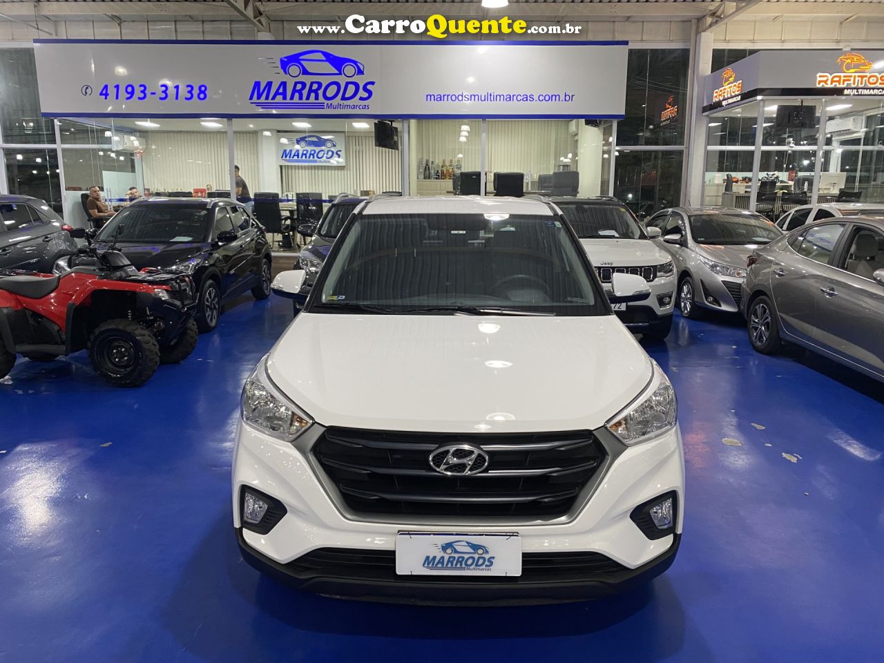 HYUNDAI   CRETA ACTION 1.6 16V FLEX AUT.   BRANCO 2024 1.6 FLEX - Loja