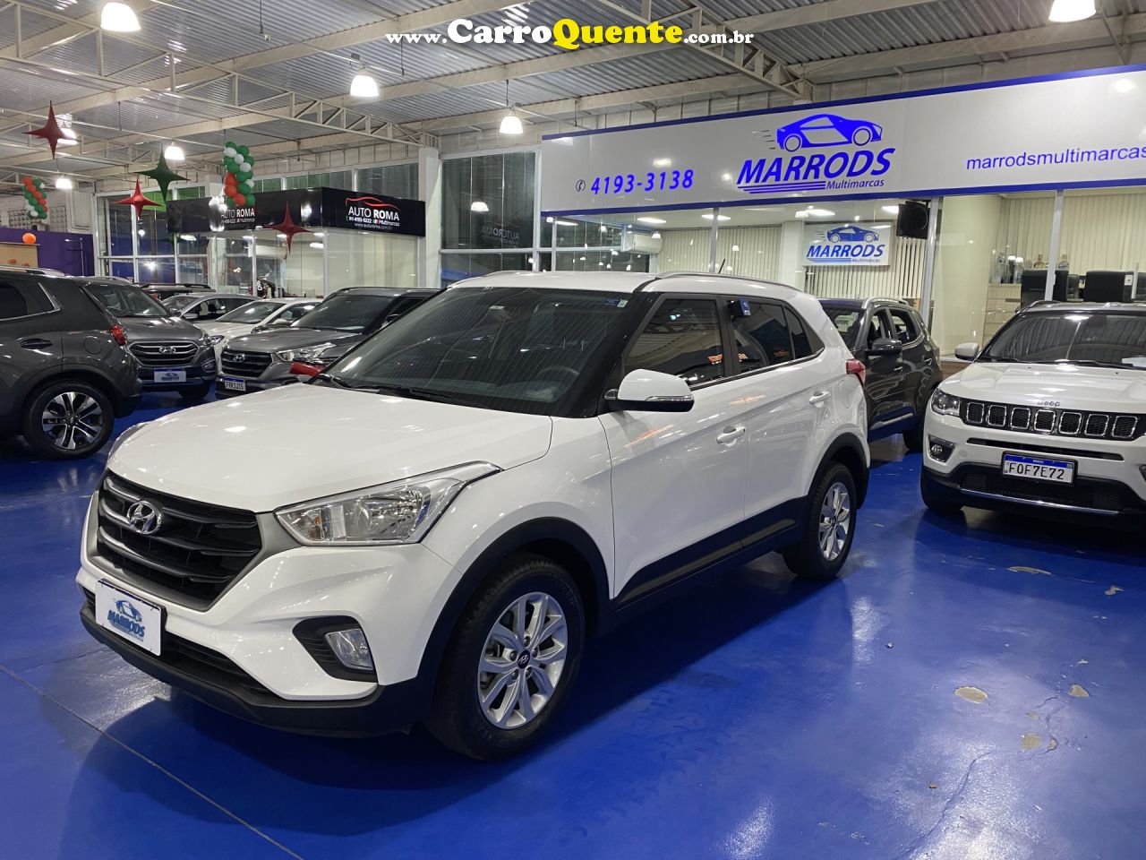 HYUNDAI   CRETA ACTION 1.6 16V FLEX AUT.   BRANCO 2024 1.6 FLEX - Loja