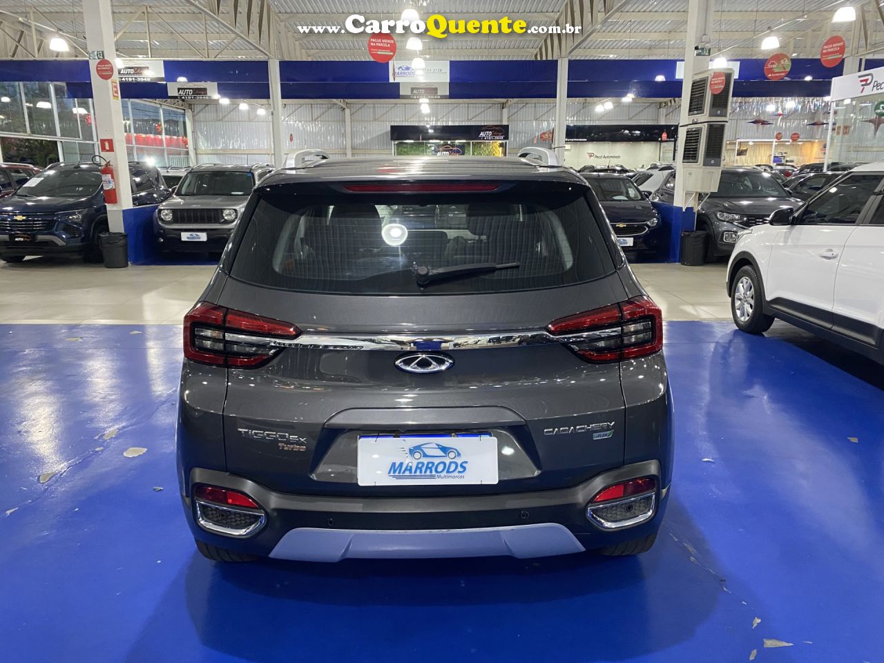CHERY   TIGGO 5X TXS 1.5 16V TURBO FLEX AUT.   CINZA 2022 1.5 FLEX - Loja
