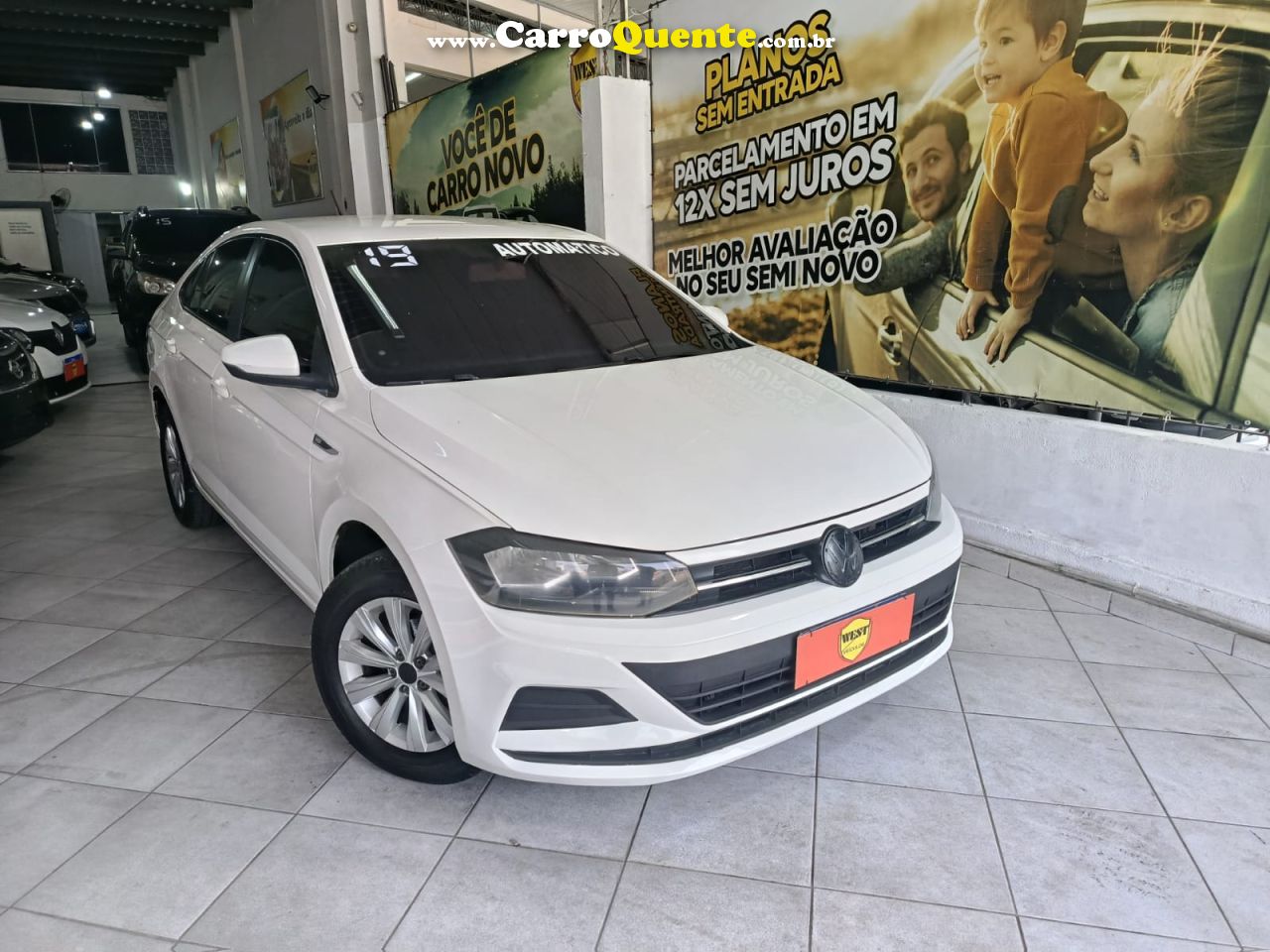 VOLKSWAGEN VIRTUS 1.6 MSI SENSE TOTAL 2019 - Loja