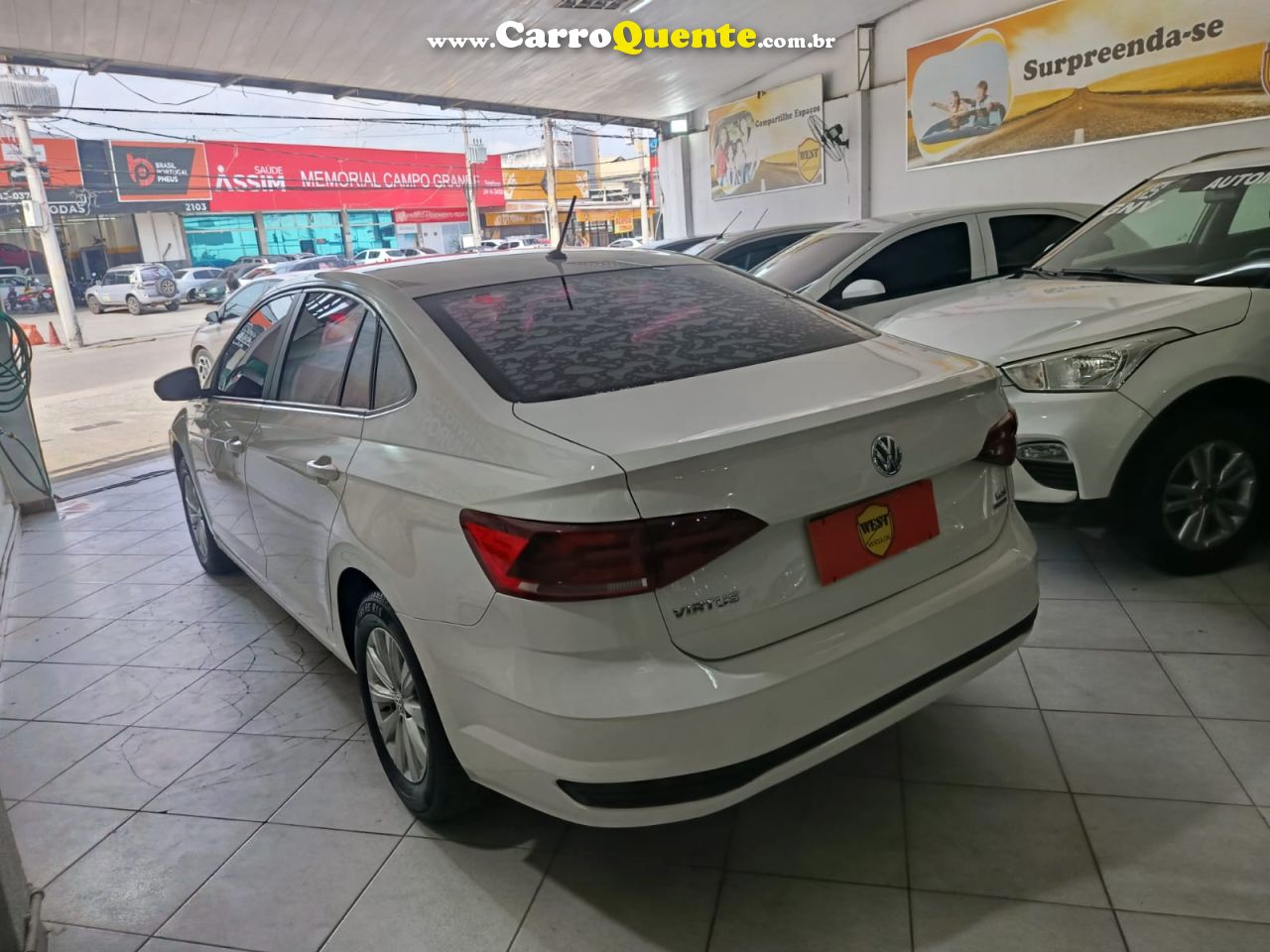 VOLKSWAGEN VIRTUS 1.6 MSI SENSE TOTAL 2019 - Loja