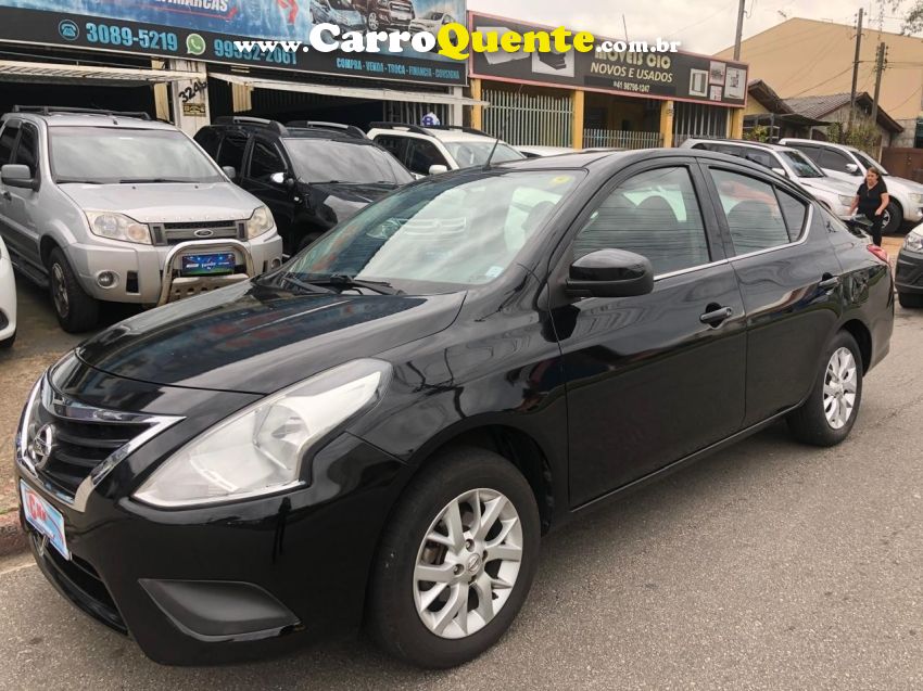 Nissan VERSA 1.6 16V FLEX SV 4P XTRONIC - Loja