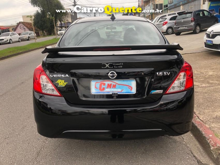 Nissan VERSA 1.6 16V FLEX SV 4P XTRONIC - Loja