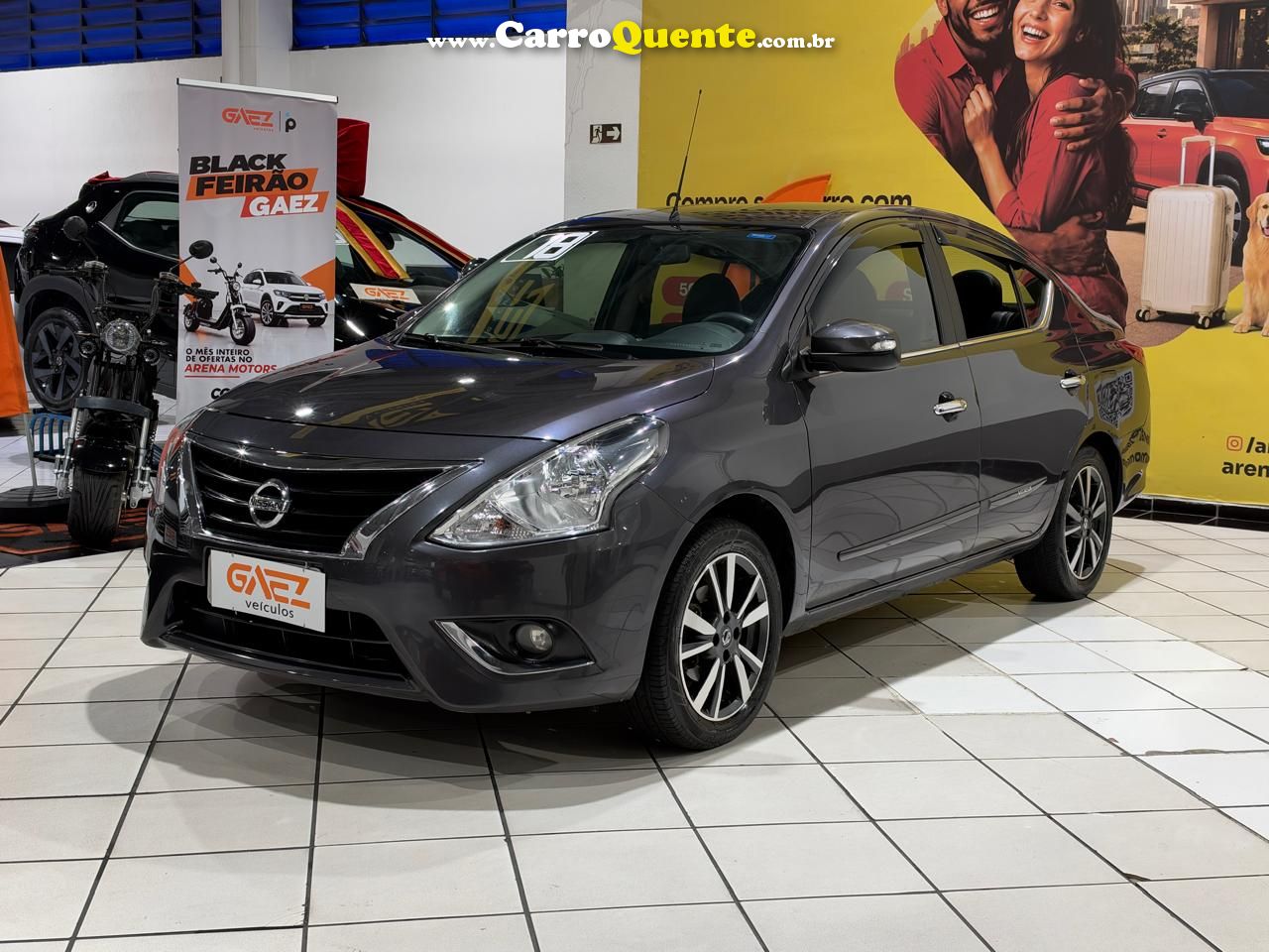 NISSAN VERSA 1.6 16V UNIQUE 2018 - Loja
