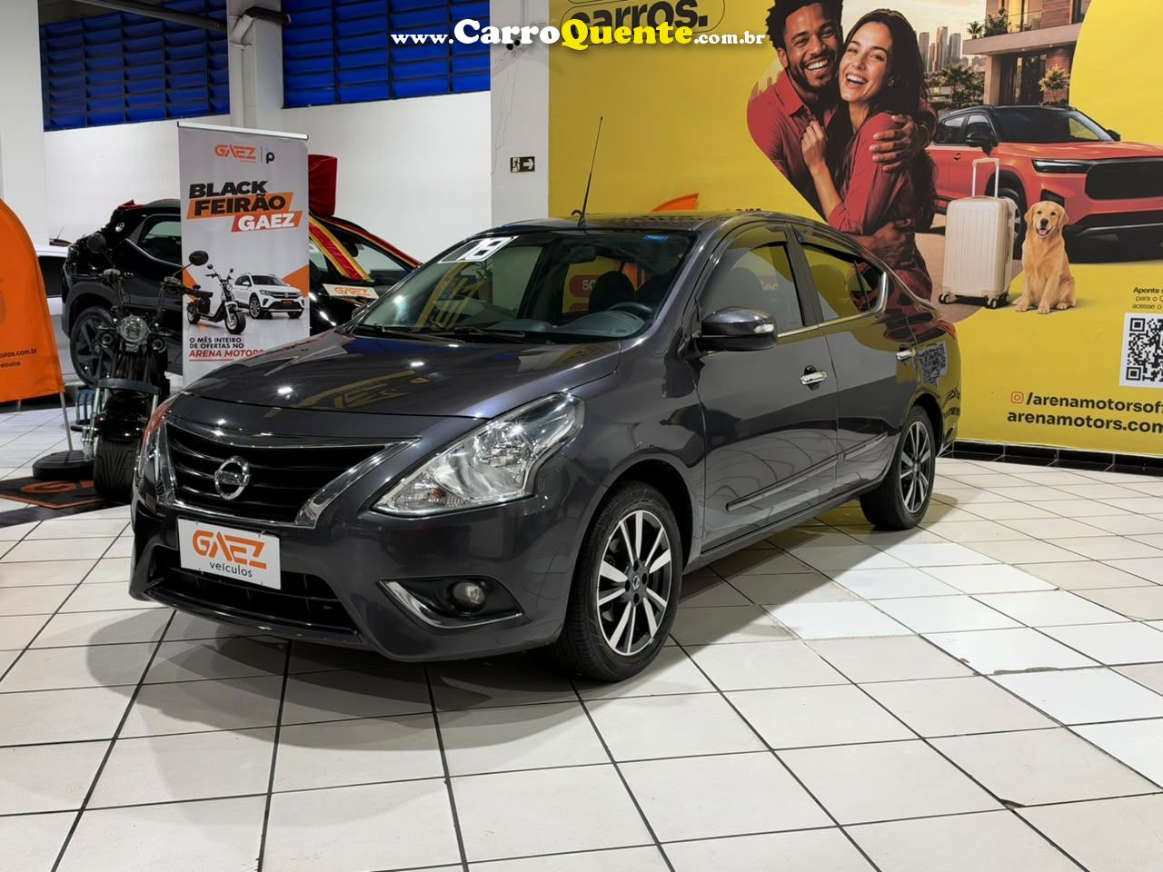 NISSAN VERSA 1.6 16V UNIQUE 2018 - Loja
