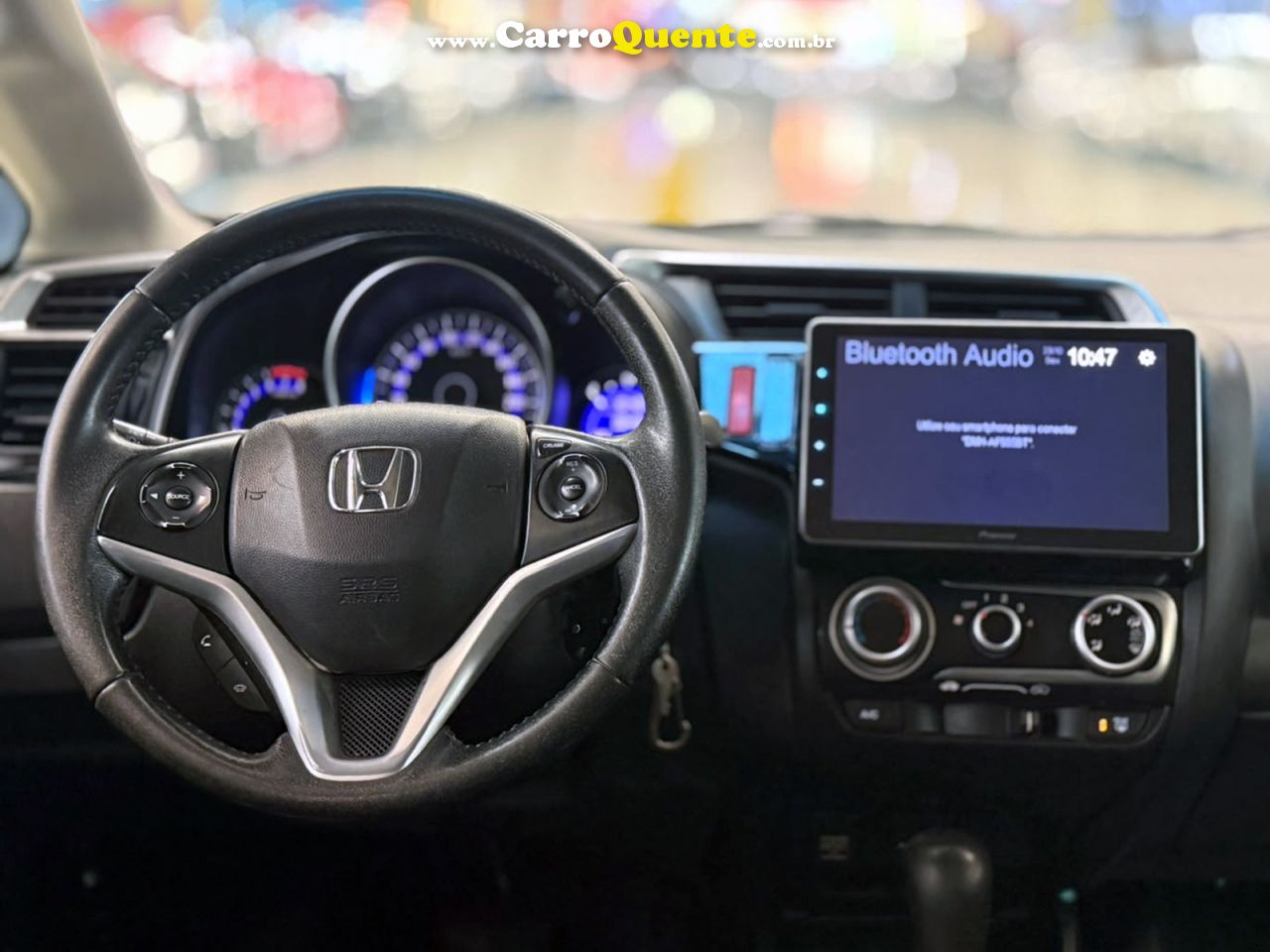 HONDA FIT 2015 1.5 EXL + MULTIMÍDIA E COURO 2015 - Loja