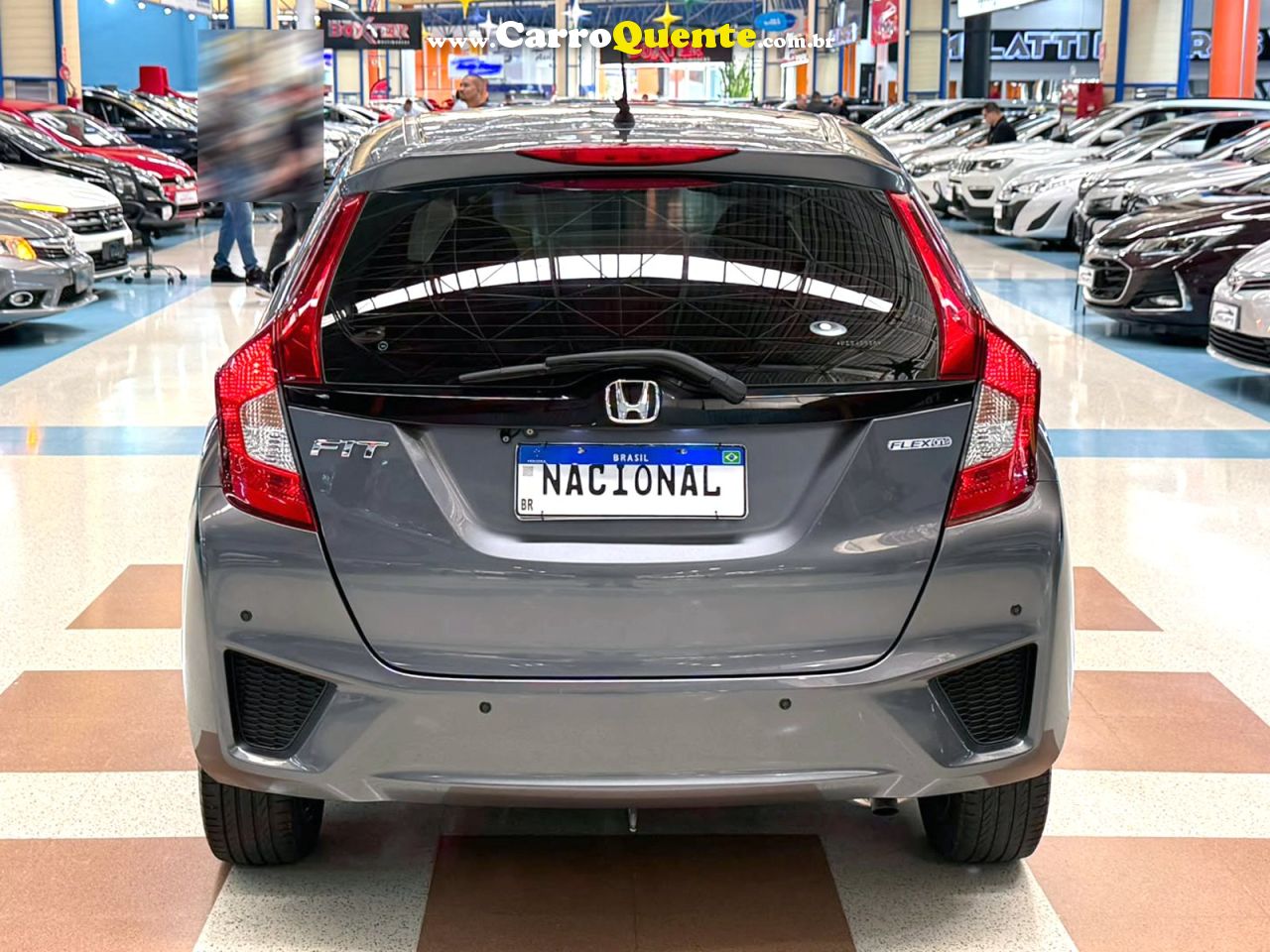 HONDA FIT 2015 1.5 EXL + MULTIMÍDIA E COURO 2015 - Loja