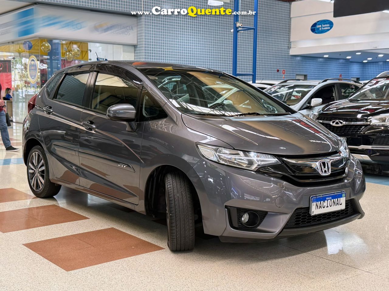 HONDA FIT 2015 1.5 EXL + MULTIMÍDIA E COURO 2015 - Loja