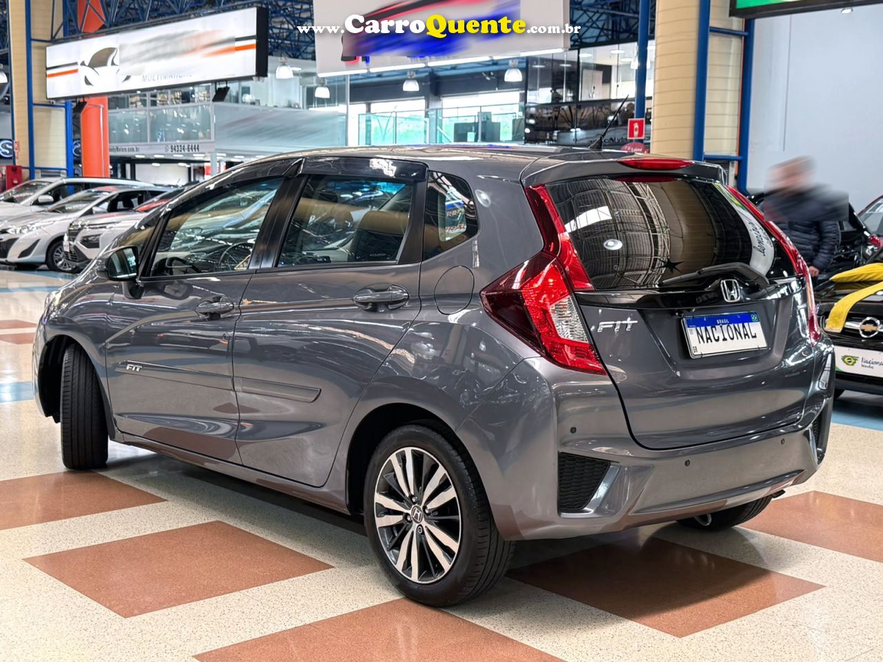 HONDA FIT 2015 1.5 EXL + MULTIMÍDIA E COURO 2015 - Loja