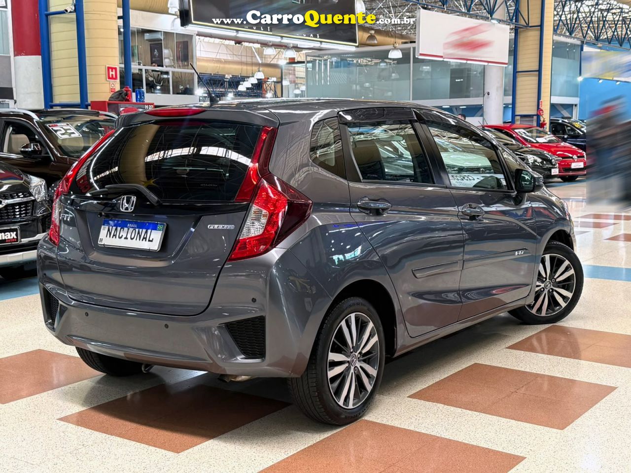 HONDA FIT 2015 1.5 EXL + MULTIMÍDIA E COURO 2015 - Loja
