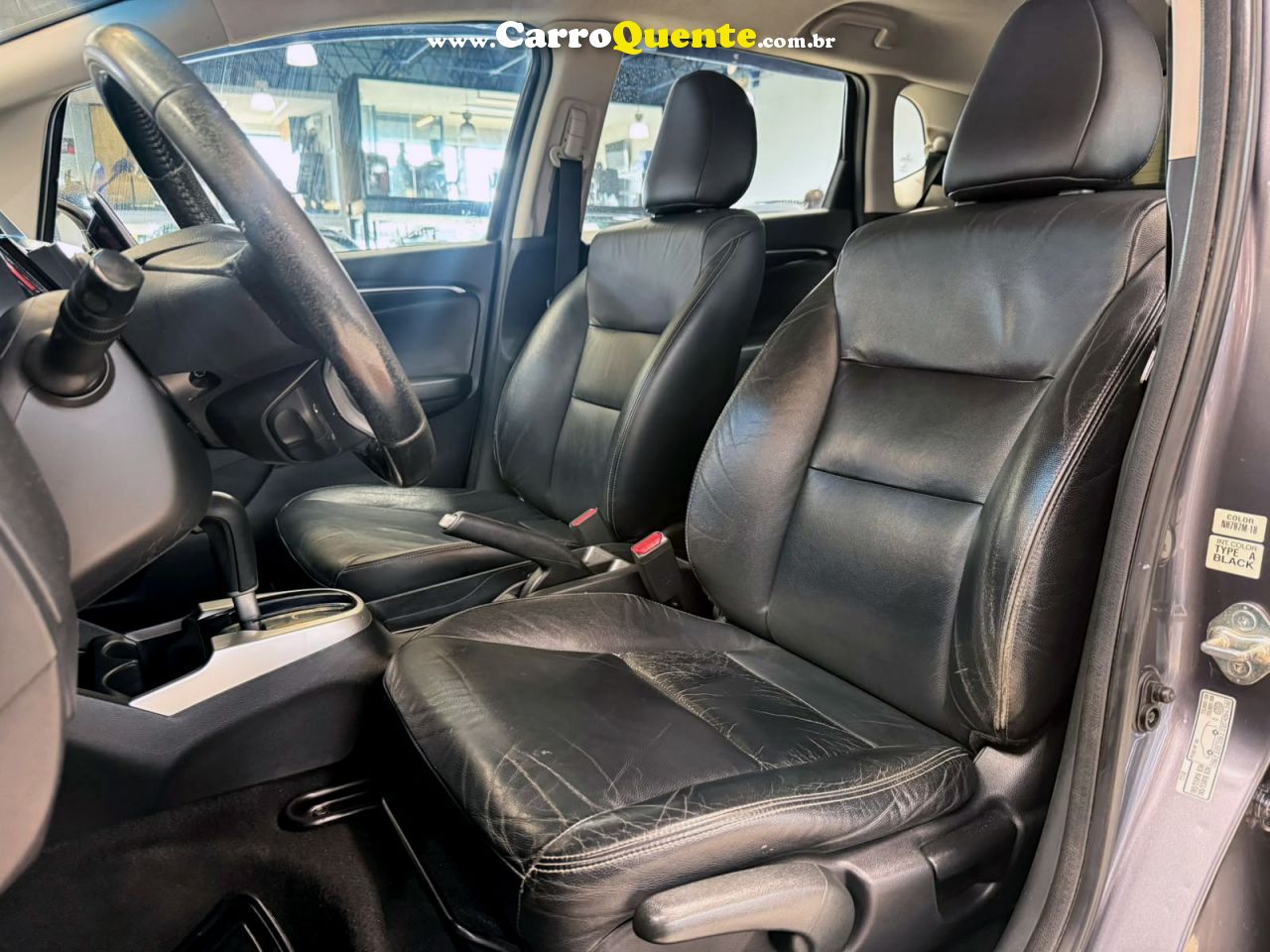 HONDA FIT 2015 1.5 EXL + MULTIMÍDIA E COURO 2015 - Loja