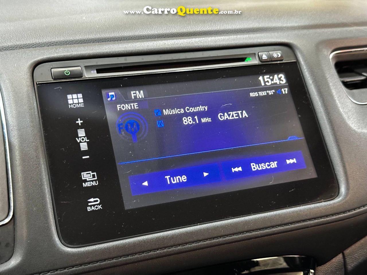 HONDA HR-V 1.8 16V EXL 2016 - Loja