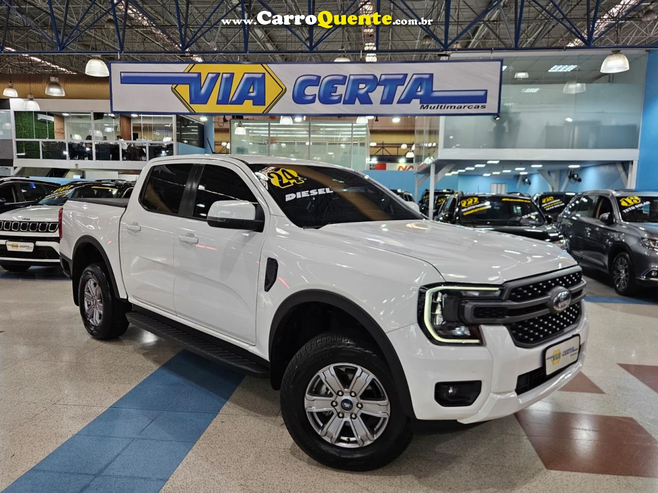 FORD RANGER 2.0 TURBO CD XLS 4X2 * C/ Capota Elétrica * 2024 - Loja