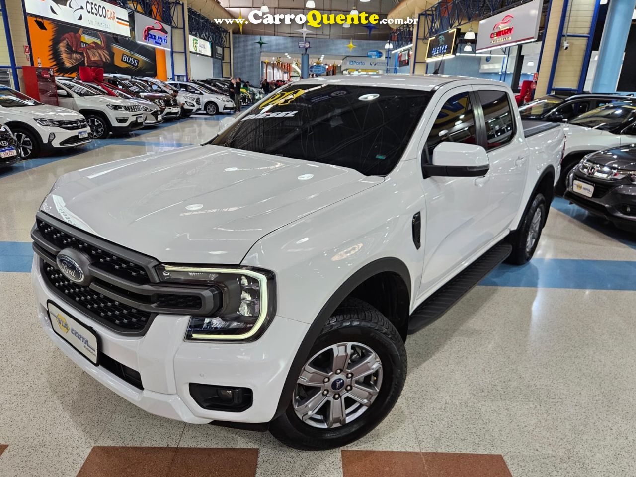 FORD RANGER 2.0 TURBO CD XLS 4X2 * C/ Capota Elétrica * 2024 - Loja