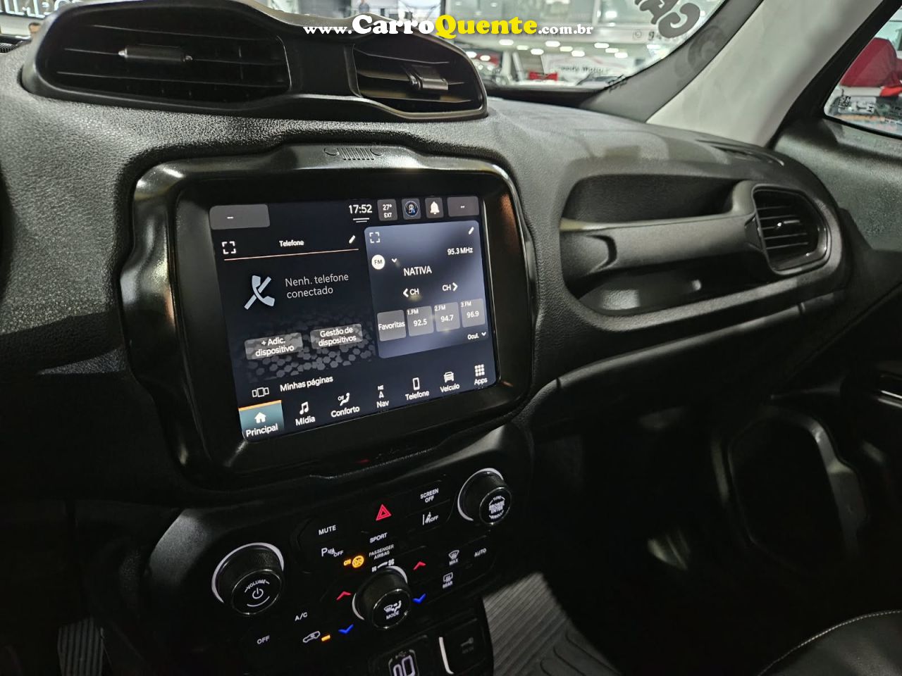 JEEP RENEGADE 1.3 T270 TURBO LONGITUDE * C/ 16.826 Km Apenas * 2025 - Loja