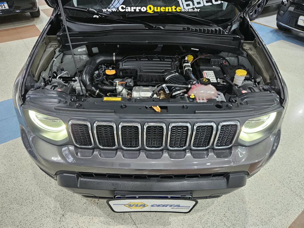 JEEP RENEGADE 1.3 T270 TURBO LONGITUDE * C/ 16.826 Km Apenas * 2025 - Loja