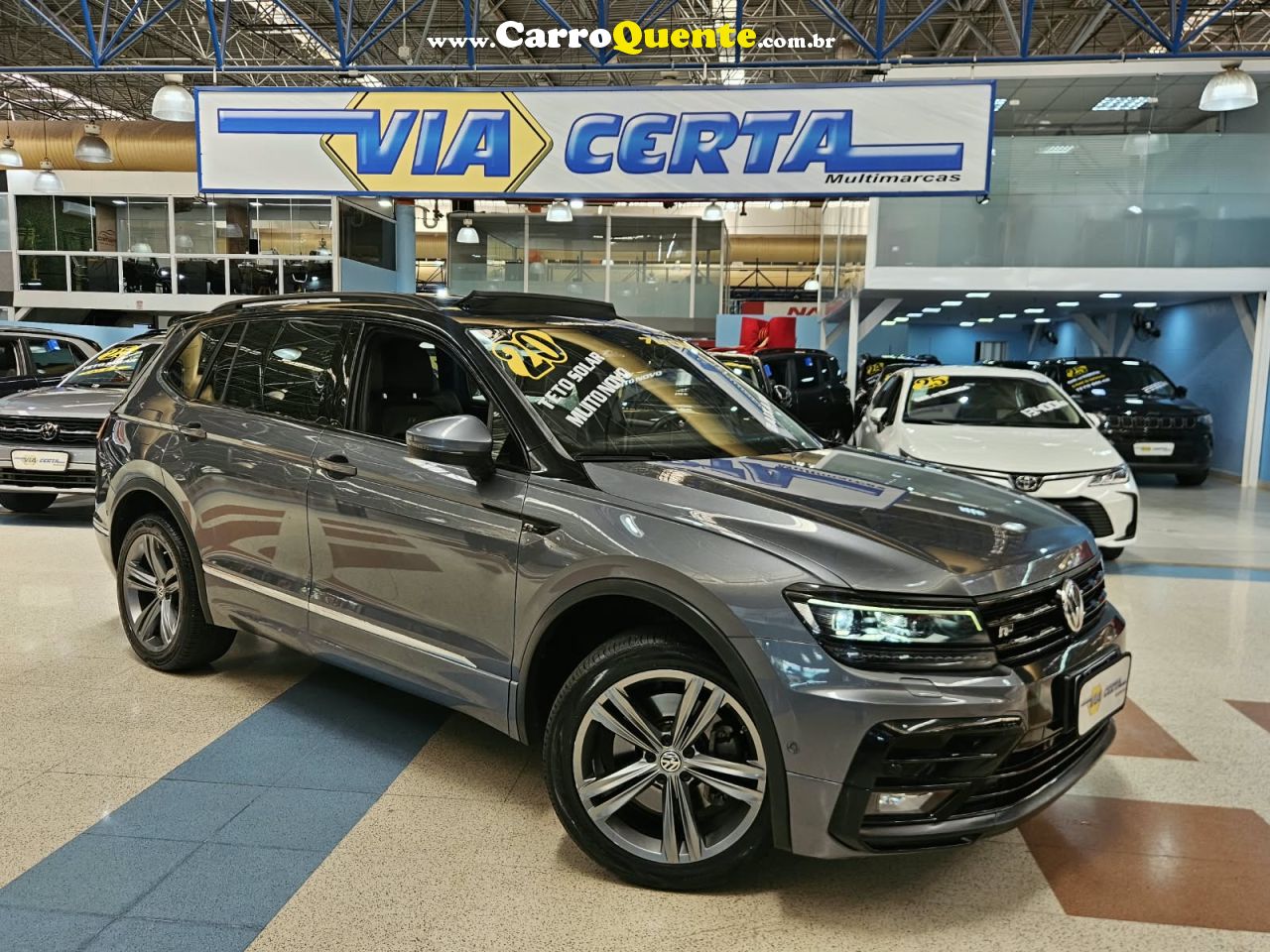VOLKSWAGEN TIGUAN 2.0 350 TSI 7 LUGARES R-LINE 4x4 * C/ Teto Solar 2020 - Loja