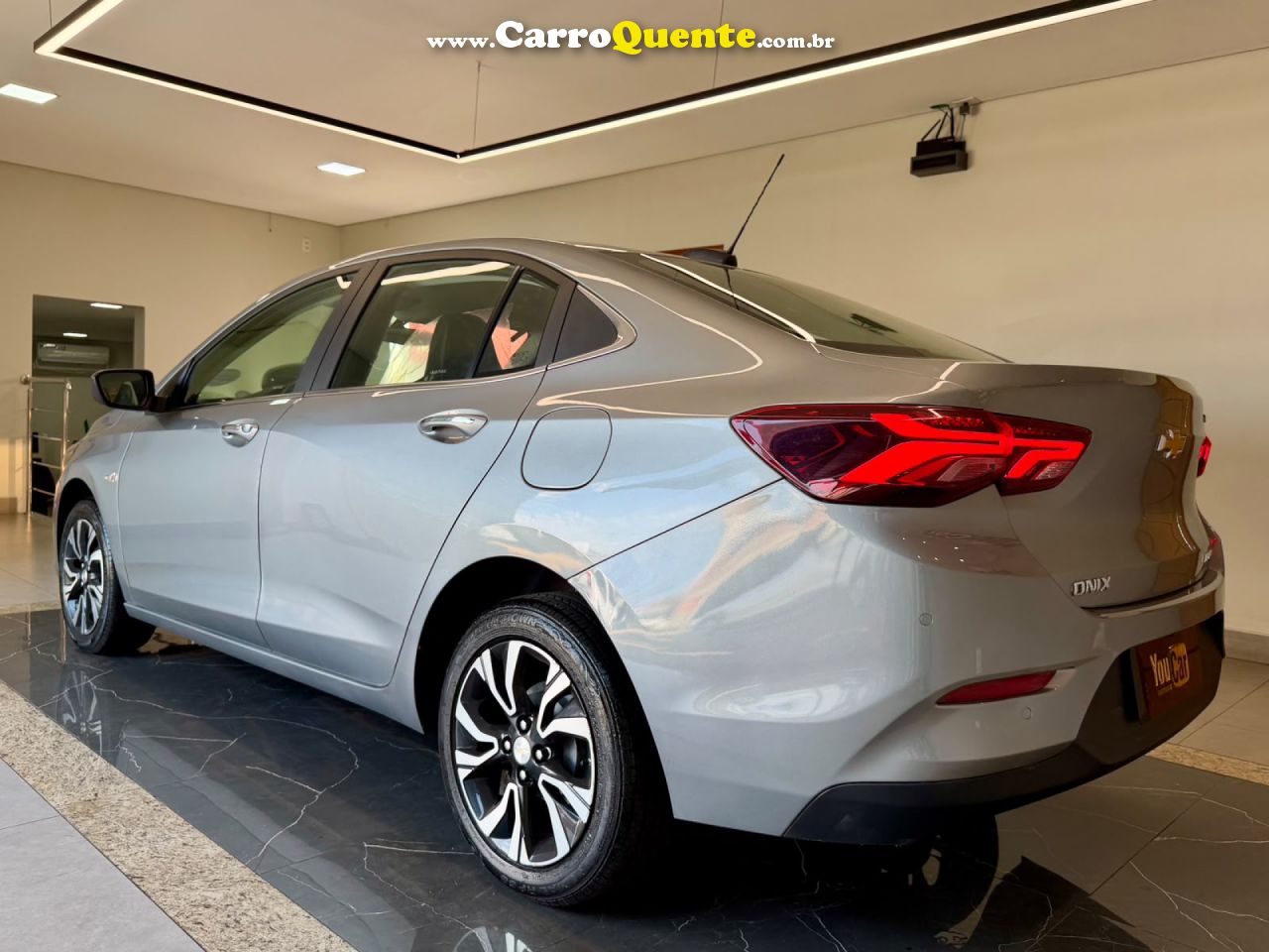 CHEVROLET   ONIX SED. PLUS PREM. 1.0 12V TB FLEX AUT   PRATA 2025 1.0 FLEX - Loja