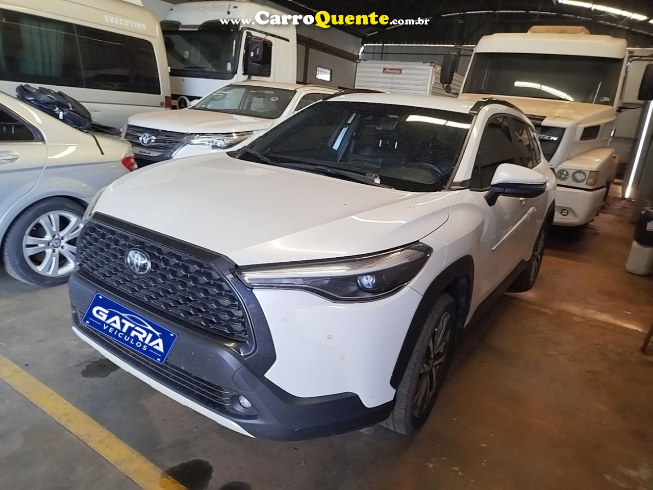 TOYOTA    CCROSS XRE 20   BRANCO 2024 177CV19 FLEX - Loja