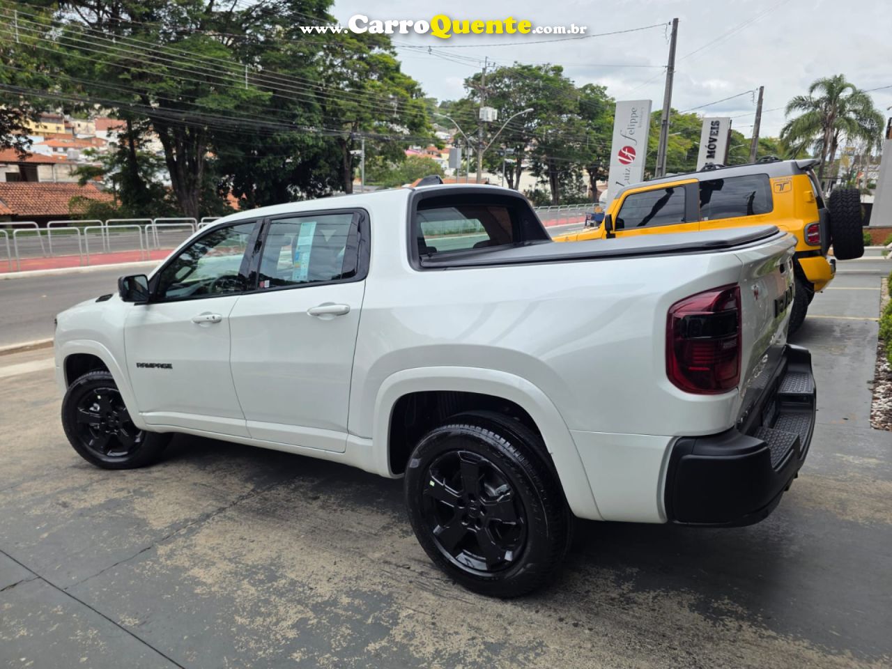 RAM   RAMPAGE LARAMIE 2.0 TURBO CD 4X4 AUT.   BRANCO 2027 2.0 FLEX - Loja