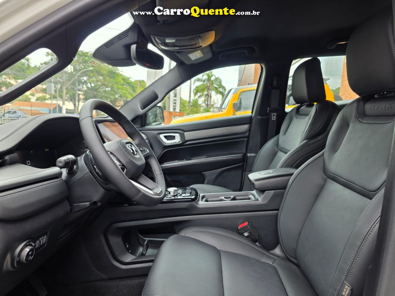 RAM   RAMPAGE LARAMIE 2.0 TURBO CD 4X4 AUT.   BRANCO 2027 2.0 FLEX - Loja