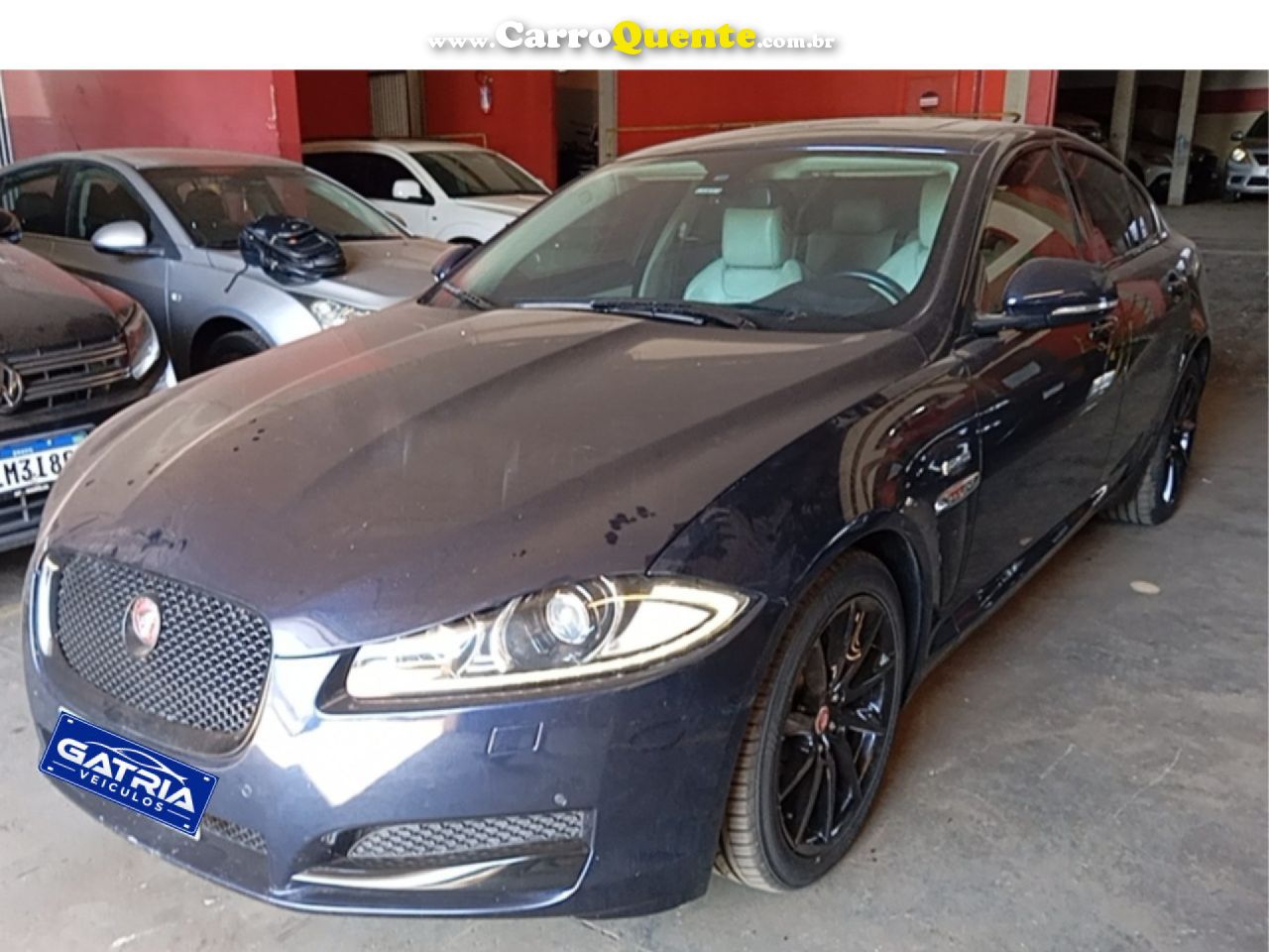 JAGUAR   XF 2.0 PLUXURY   AZUL 2015 2.0 GASOLINA - Loja