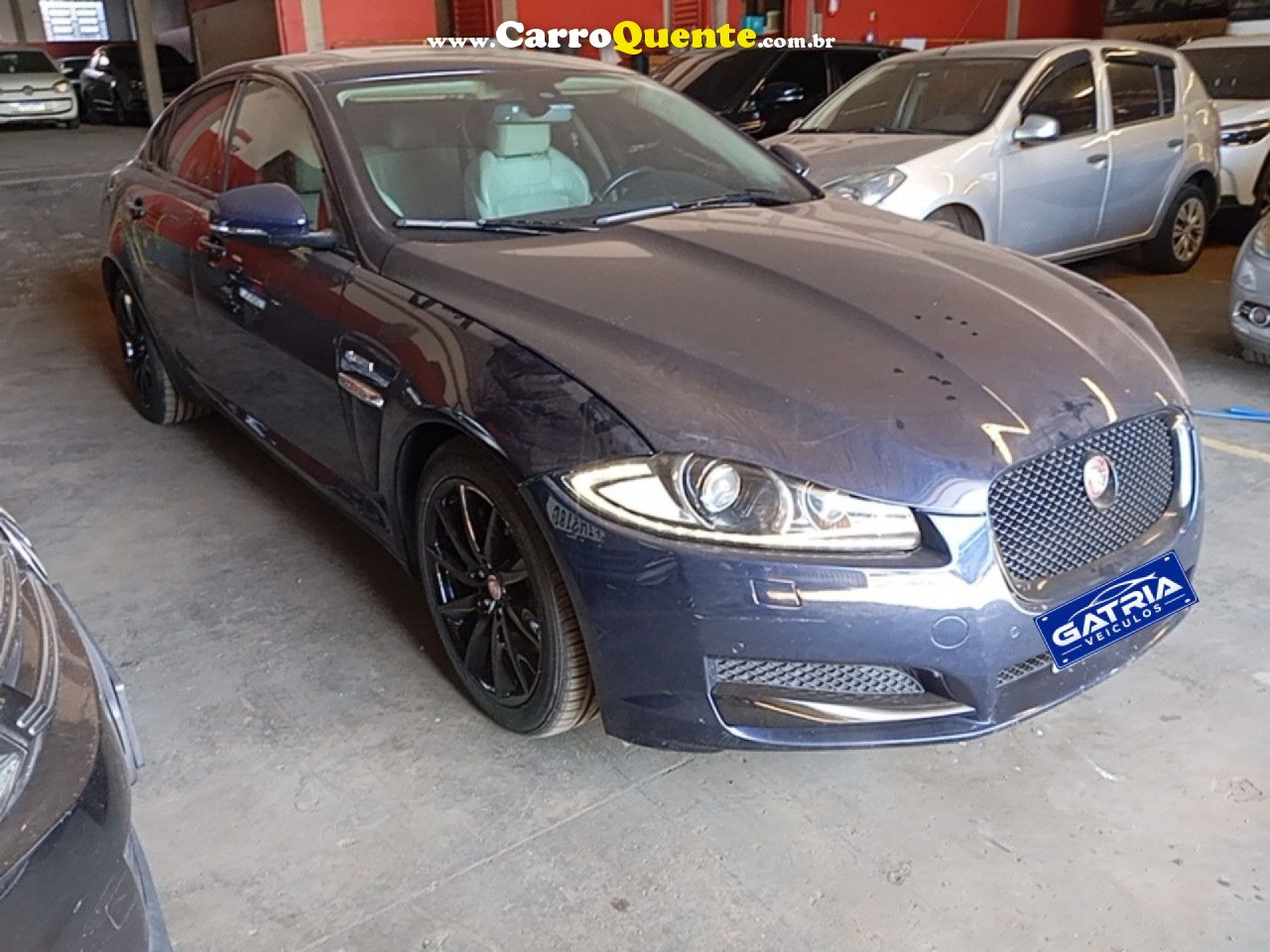 JAGUAR   XF 2.0 PLUXURY   AZUL 2015 2.0 GASOLINA - Loja