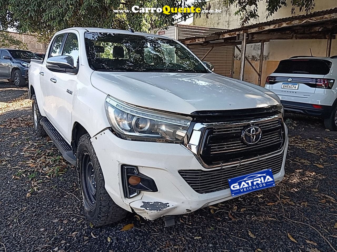 TOYOTA   HILUX CDSRXA4FD   BRANCO 2019 177CV27 DIESEL - Loja