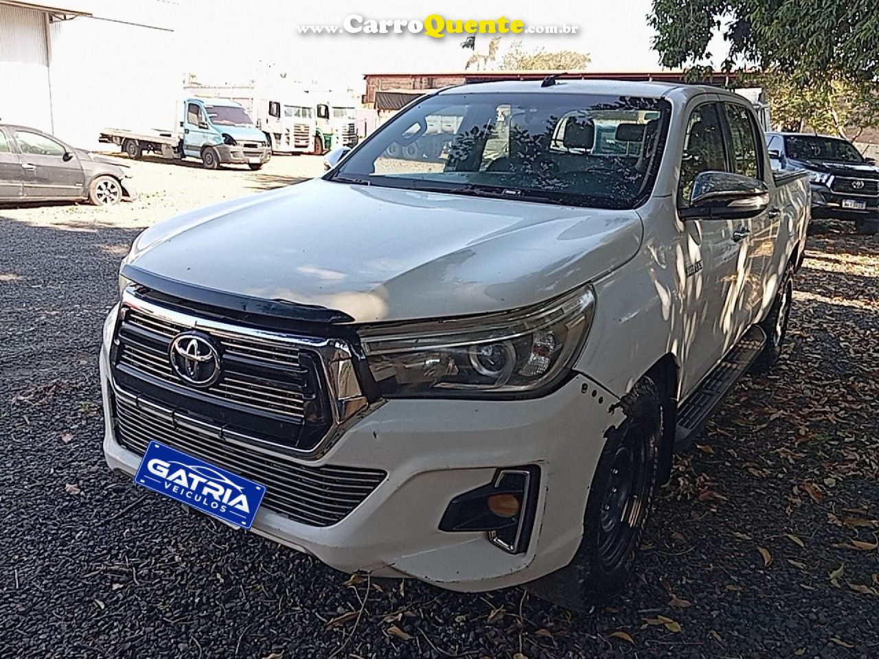 TOYOTA   HILUX CDSRXA4FD   BRANCO 2019 177CV27 DIESEL - Loja