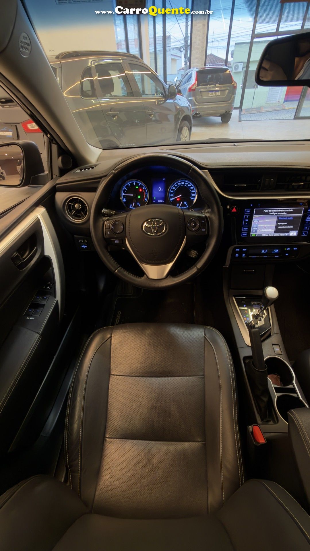 TOYOTA   COROLLA XEI 2.0 FLEX 16V AUT.   PRETO 2019 2.0 FLEX - Loja