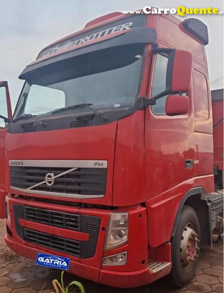 VOLVO    FH 440 6X2T   VERMELHO 2010 440 CV DIESEL - Loja