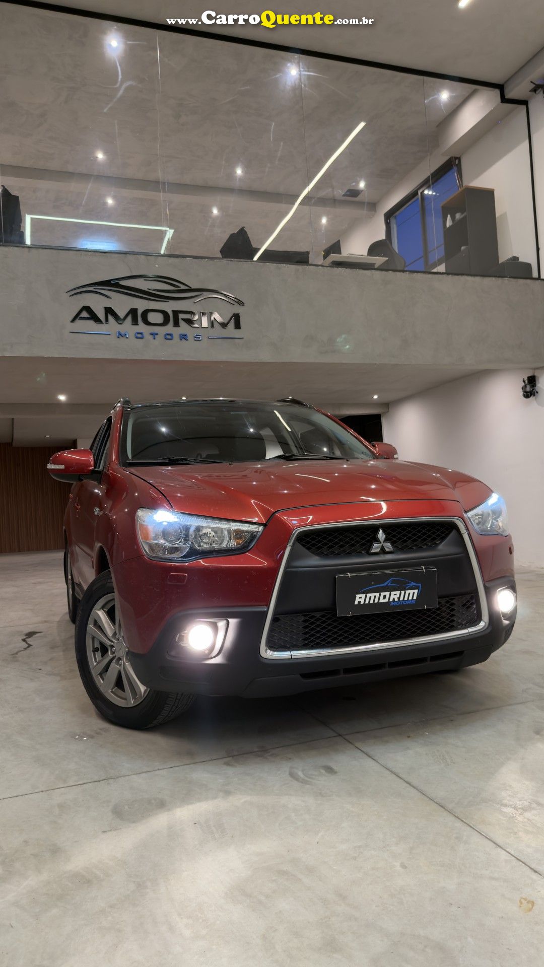 MITSUBISHI   ASX 2.0 16V 4X4 160CV AUT.   VERMELHO 2012 2.0 GASOLINA - Loja