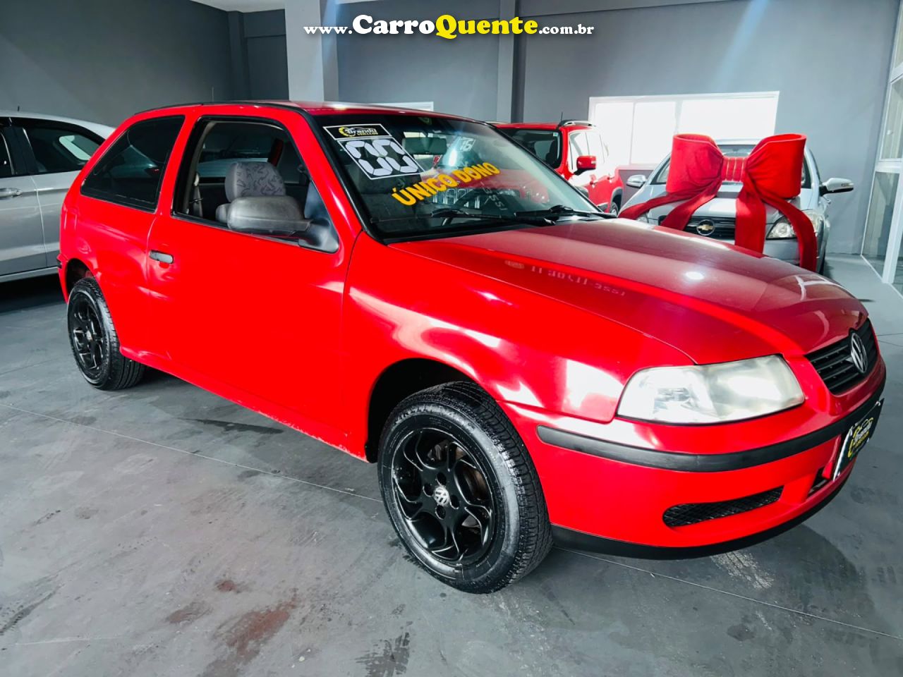 VOLKSWAGEN   GOL 1.0 PLUS 16V 2P   VERMELHO 2000 1.0 GASOLINA - Loja