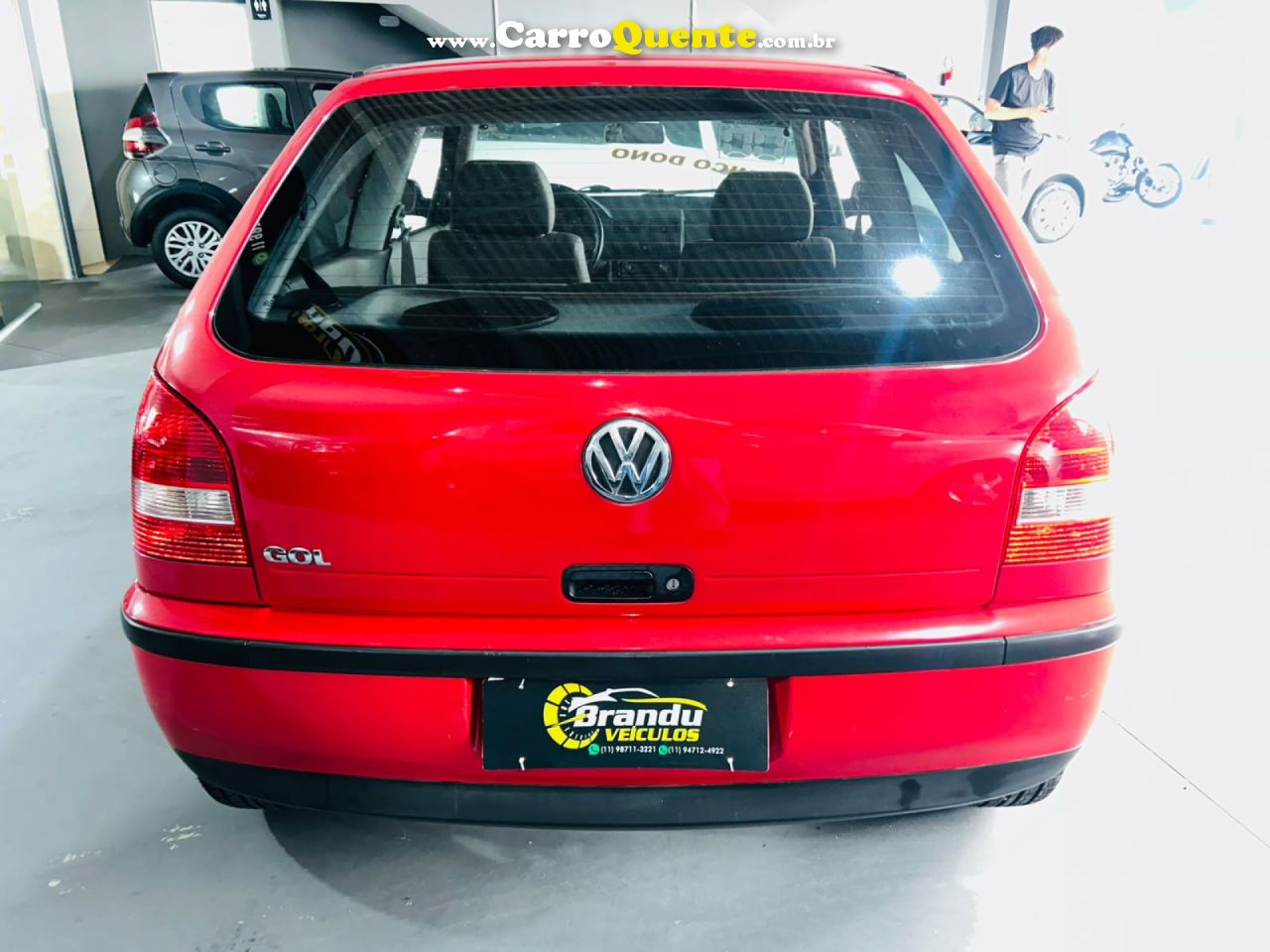 VOLKSWAGEN   GOL 1.0 PLUS 16V 2P   VERMELHO 2000 1.0 GASOLINA - Loja