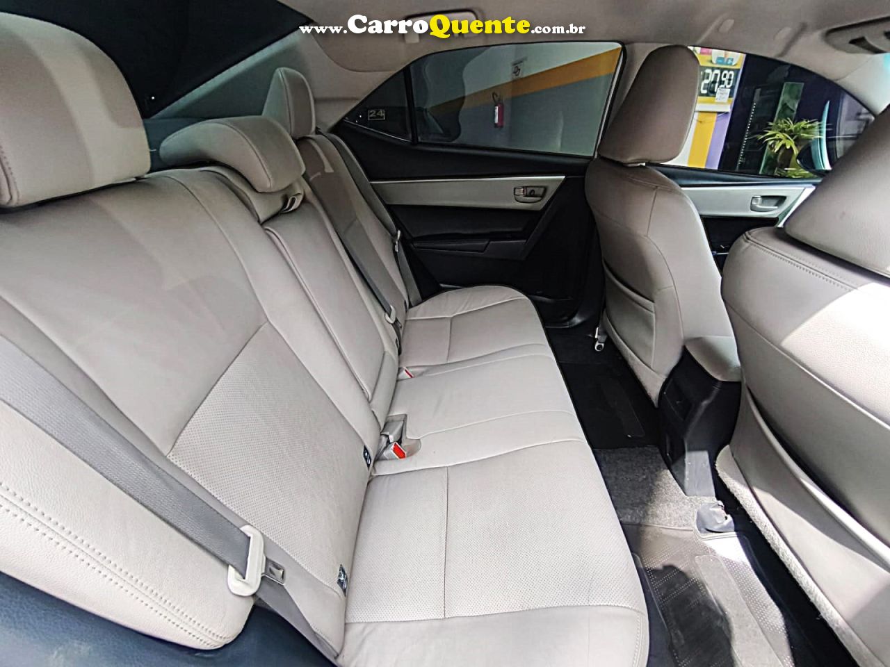 TOYOTA   COROLLA XEI 2.0 FLEX 16V AUT.   BRANCO 2015 2.0 FLEX - Loja