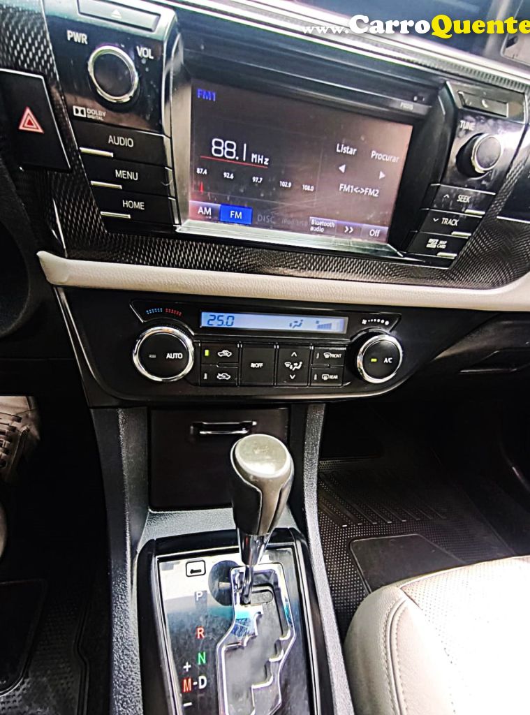 TOYOTA   COROLLA XEI 2.0 FLEX 16V AUT.   BRANCO 2015 2.0 FLEX - Loja