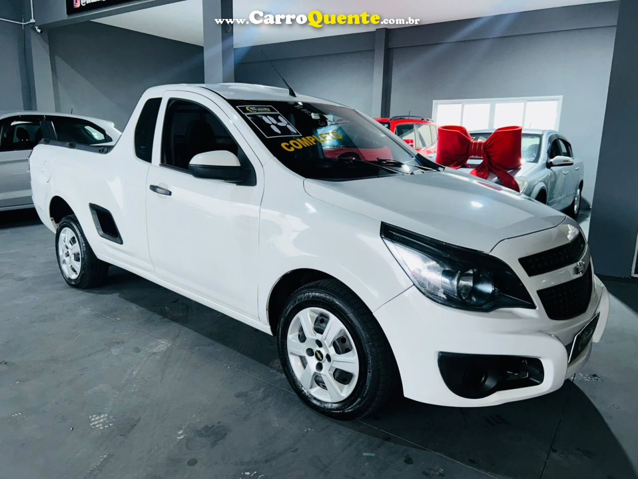CHEVROLET   MONTANA LS 1.4 ECONOFLEX 8V 2P   BRANCO 2014 1.4 GASOLINA - Loja