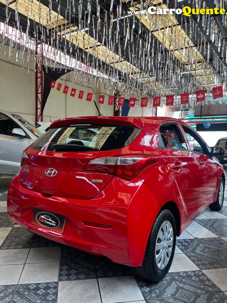 HYUNDAI   HB20 COMF.C.PLUSC.STYLE 1.0 FLEX 12V   VERMELHO 2015 1.0 FLEX - Loja
