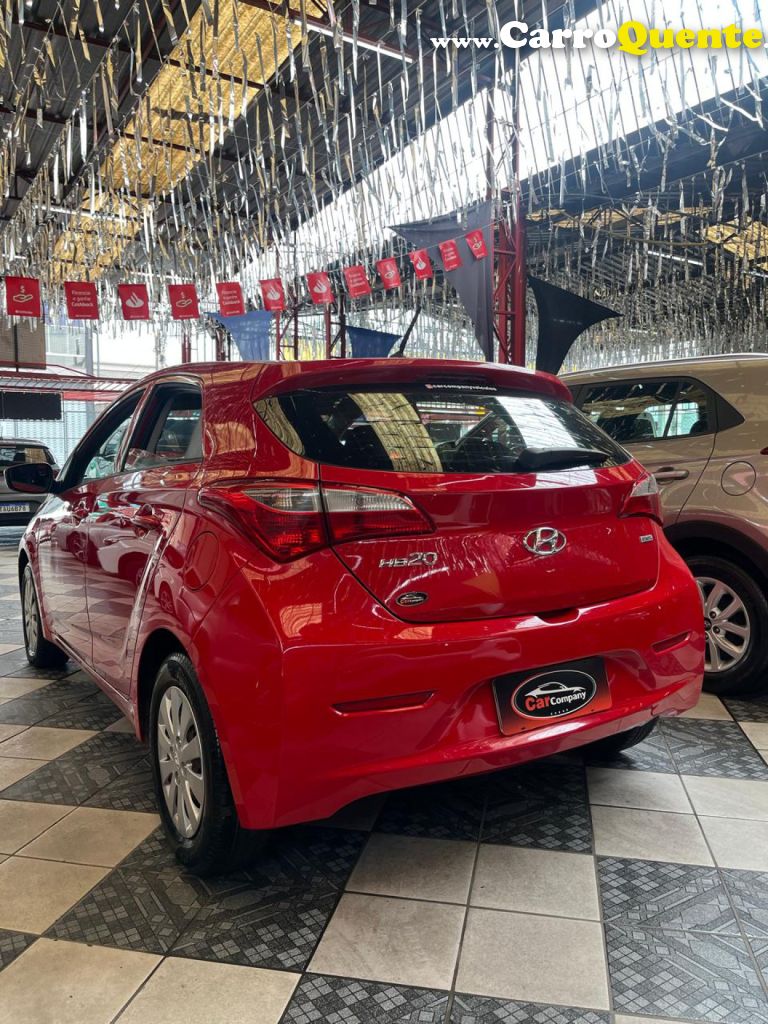HYUNDAI   HB20 COMF.C.PLUSC.STYLE 1.0 FLEX 12V   VERMELHO 2015 1.0 FLEX - Loja