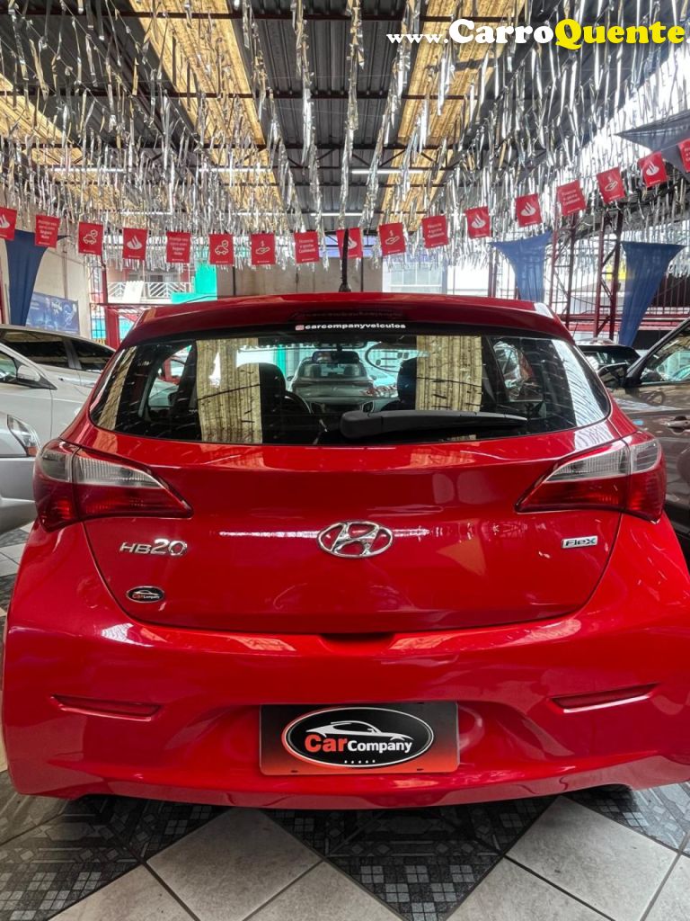HYUNDAI   HB20 COMF.C.PLUSC.STYLE 1.0 FLEX 12V   VERMELHO 2015 1.0 FLEX - Loja