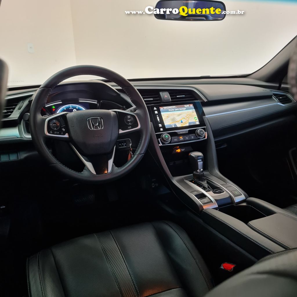 HONDA   CIVIC SEDAN EXL 2.0 FLEX 16V AUT.4P   AZUL 2019 2.0 FLEX - Loja