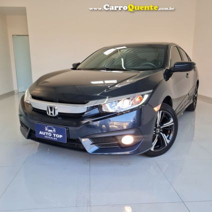 HONDA   CIVIC SEDAN EXL 2.0 FLEX 16V AUT.4P   AZUL 2019 2.0 FLEX