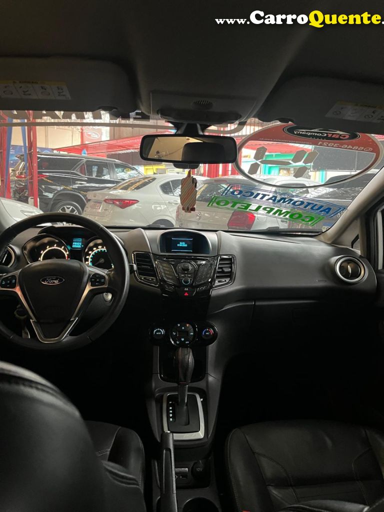 FORD   FIESTA 1.6 16V FLEX AUT. 5P   BRANCO 2014 1.6 FLEX - Loja