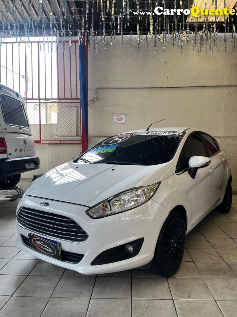 FORD   FIESTA 1.6 16V FLEX AUT. 5P   BRANCO 2014 1.6 FLEX - Loja