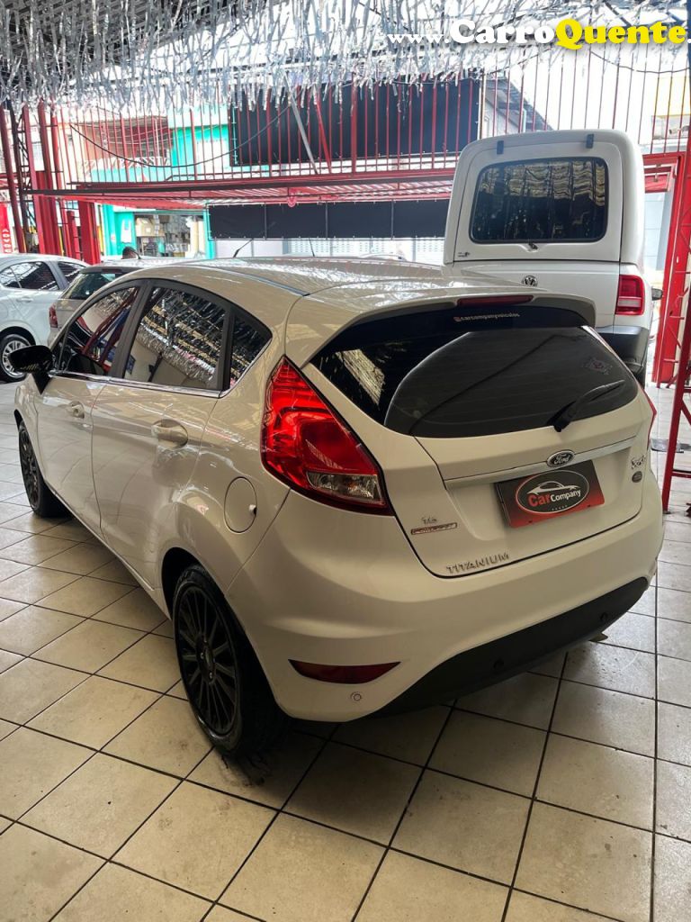 FORD   FIESTA 1.6 16V FLEX AUT. 5P   BRANCO 2014 1.6 FLEX - Loja